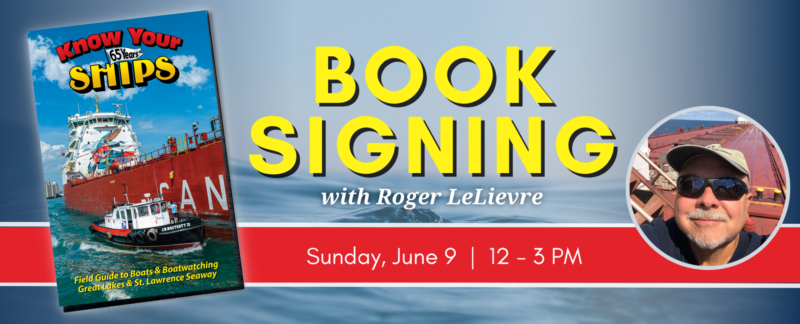 Know Your Ships book signing 12 - 3 pm